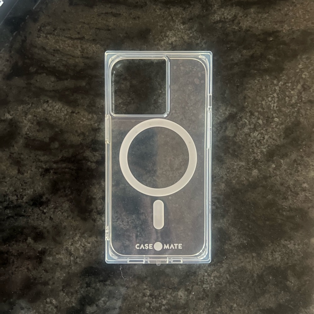Case mate clear mag safe square case for iPhone 13 Pro